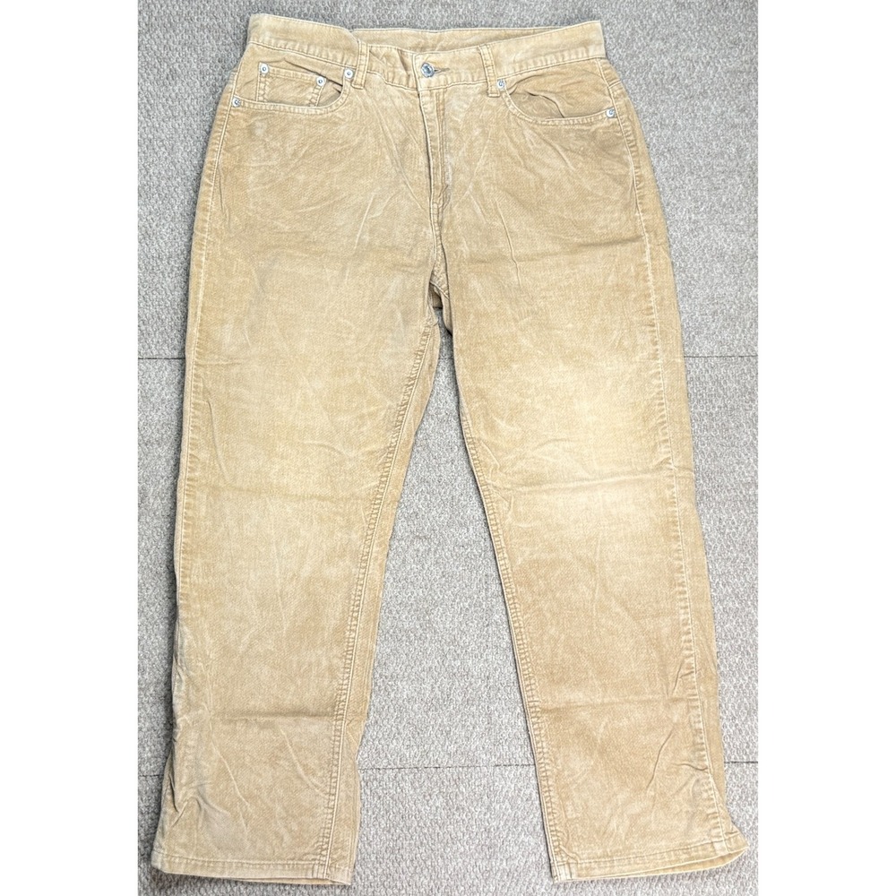 Levi's 505 Lower Rise Straight Leg Vtg 5 Pocket Women's Brown Jeans Size 12
